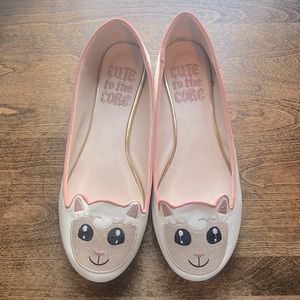 ModCloth  Holy Sheep flats, size 10